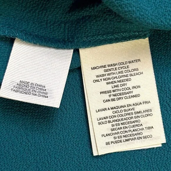 NWT RACHEL RACHEL ROY Flutter Split Sleeve Top 2X Plus Size Blouse Viridian Gree - Picture 7 of 8